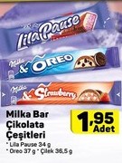 Milka Bar Çikolata