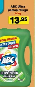 ABC Ultra Çamaşır Suyu 4 kg