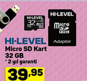 Hi-Level Micro SD Kart 32GB