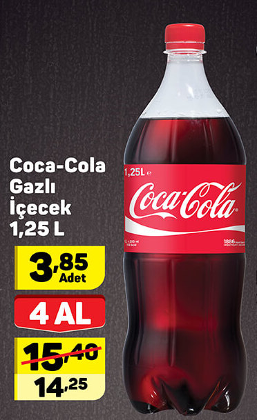 Coca-Cola İçeçek 1,25L