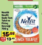 Nestle Nesfit Sade Tam Tahıllı ve Pirinç Gevreği