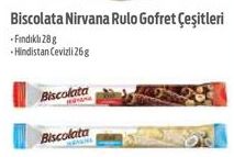 Biscolata Nirvana Rulo Gofret Çeşitleri