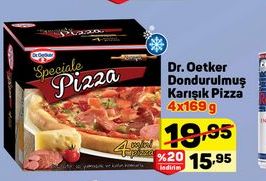 Dr Oetker Dondurulmuş Karışık Pizza