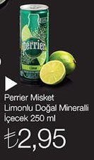 Perrier Misket Limonlu Doğal Minerali içecek
