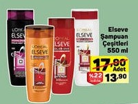 ELSEVE Şampuan Çeşitleri