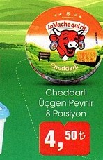Vachequiri Cheddan Cheddarli Üçgen Peynir