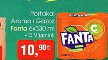 Portakal Aromalı Gazoz Fanta