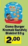 Ozmo Burger Kremalı Sandviç Bisküvi