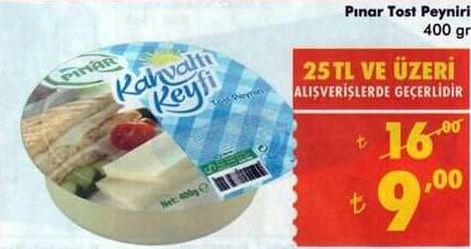Pınar Tost Peyniri