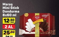 Algida Maraş Mini Stick Dondurma