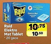 Raid Elektro Mat Tablet