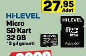 Hi-Level Micro SD Kart 32 GB