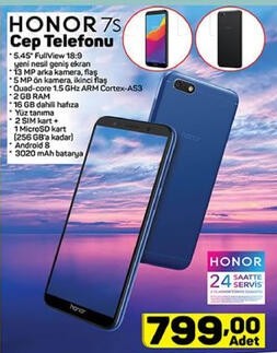 Honor 7S Cep Telefonu