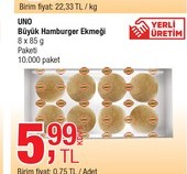 UNO Hamburger Ekmeği