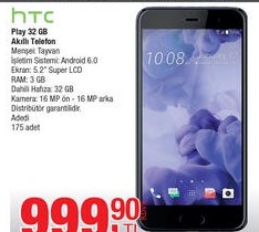 hTC Play 32 GB Akıllı Telefon