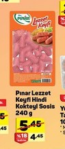 Pınar Hindi Kokteyl Sosis