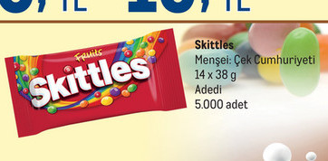 Skittles Şeker