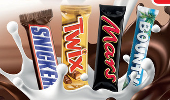 Snickers Twix Mars Bounty