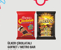 Ülker Çikolatalı Gofret Metro Bar