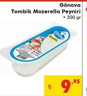 Gönova Tombik Mozarella Peynir