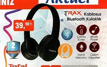 Trax Kablosuz Bluetooth Kulaklık