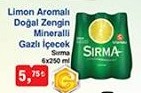Sırma Limon Aromalı Doğal Zengin Mineralli Gazlı İçecek