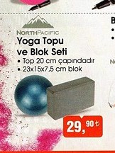 Yoga Topu ve Blok Seti