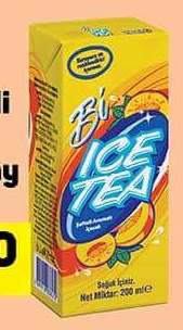 Bi Şeftali Aromalı Buzlu Çay