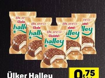 Ülker Halley Marshmallowlu Bisküvi
