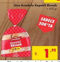 Uno Anadolu Kepekli Ekmek