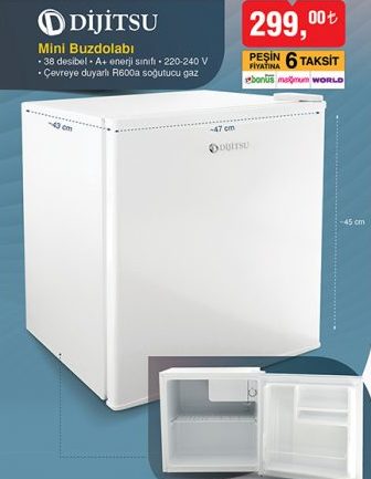 Dijitsu Mini Buzdolabı