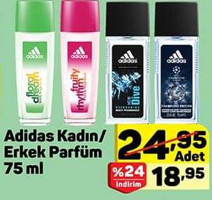Adidas Kadın/Erkek Parfüm 75 ml