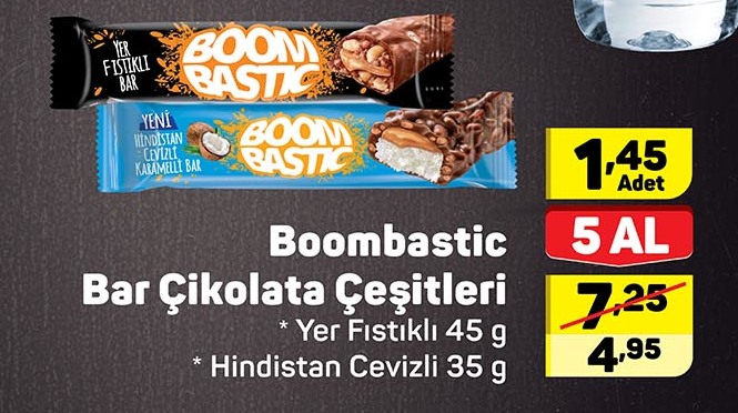Boombastic Bar Çikolata