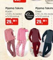 Kadın Erkek Pijama Takımı