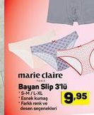Marie Claire Bayan slip