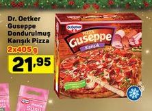 Dr Oetker Gusseppe Dondurulmuş Karışık Pizza