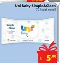 Uni Baby Simple Clean