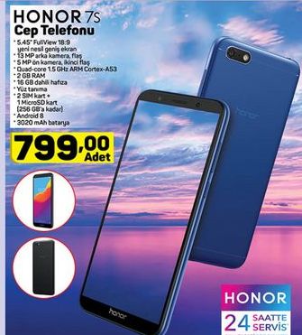 Honor 7s Cep Telefonu