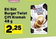 Eti Süt Burger Twist Çift Kremalı