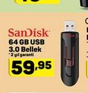 SanDisk 64 GB USB 3 Bellek