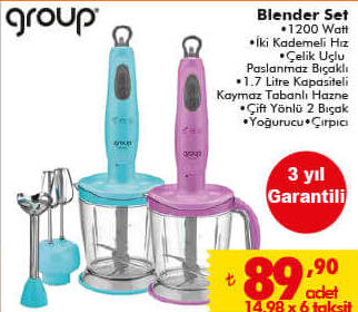 Group Blender Seti