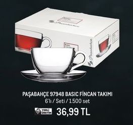 PAŞABAHÇE 97948 BASIC FİNCAN TAKIMI