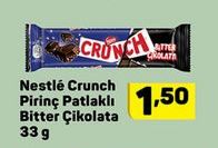Nestlé Crunch Pirinç Patlaklı Bitter Çikolata