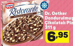 Dr.Oetker Dondurulmuş Çikolatalı Pizza