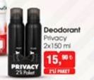 Deodorant Pivacy