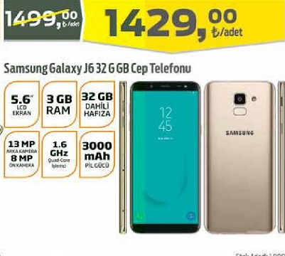 Samsung Galaxy J6 32 GB Cep Telefonu