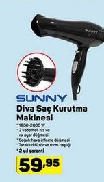 SUNNY Diva Saç Kurutma Makinesi