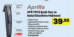 Aprilla ATR 7013 Şarjlı Saç ve Sakal Düzeltme Makinesi