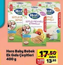 Hero Baby Bebek Ek Gıda Çeşitleri