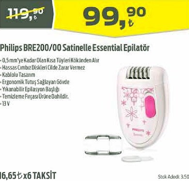 Philips BRE200/00 Satinelle Essential Epilatör